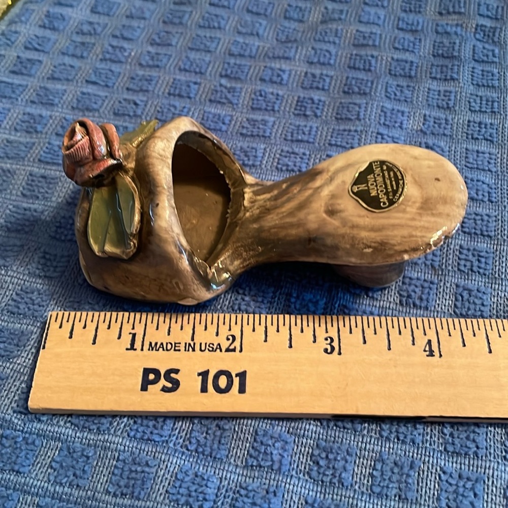 Vintage Nuova Capodimonte Heel Slipper